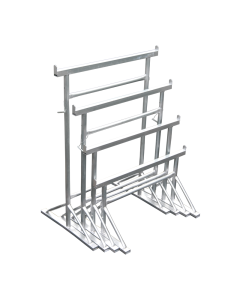 Aluminium masons trestles in four sizes. 