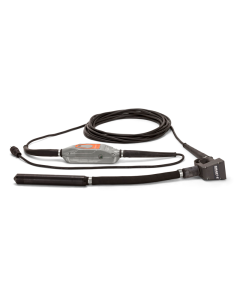Husqvarna Smart-E High Frequency Vibrating Poker assembly with pistol-grip handle and 15m cable.  